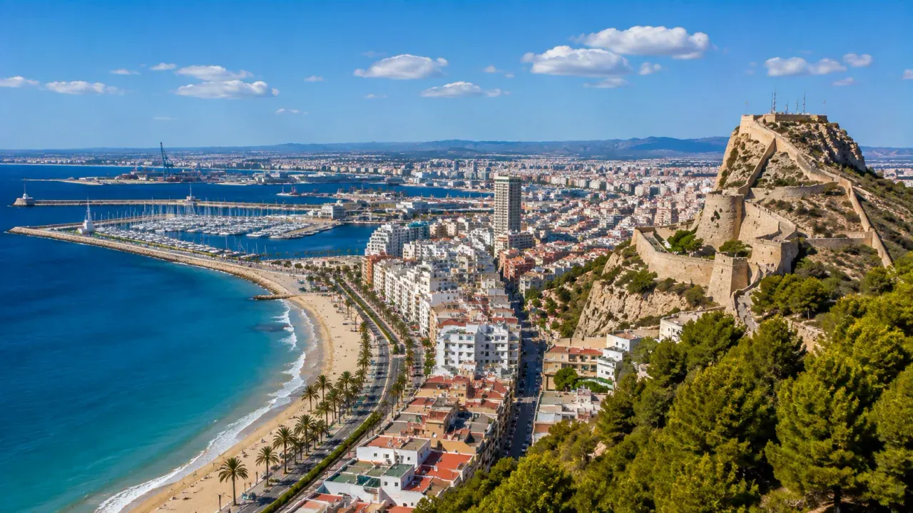 Alicante destination du ferry