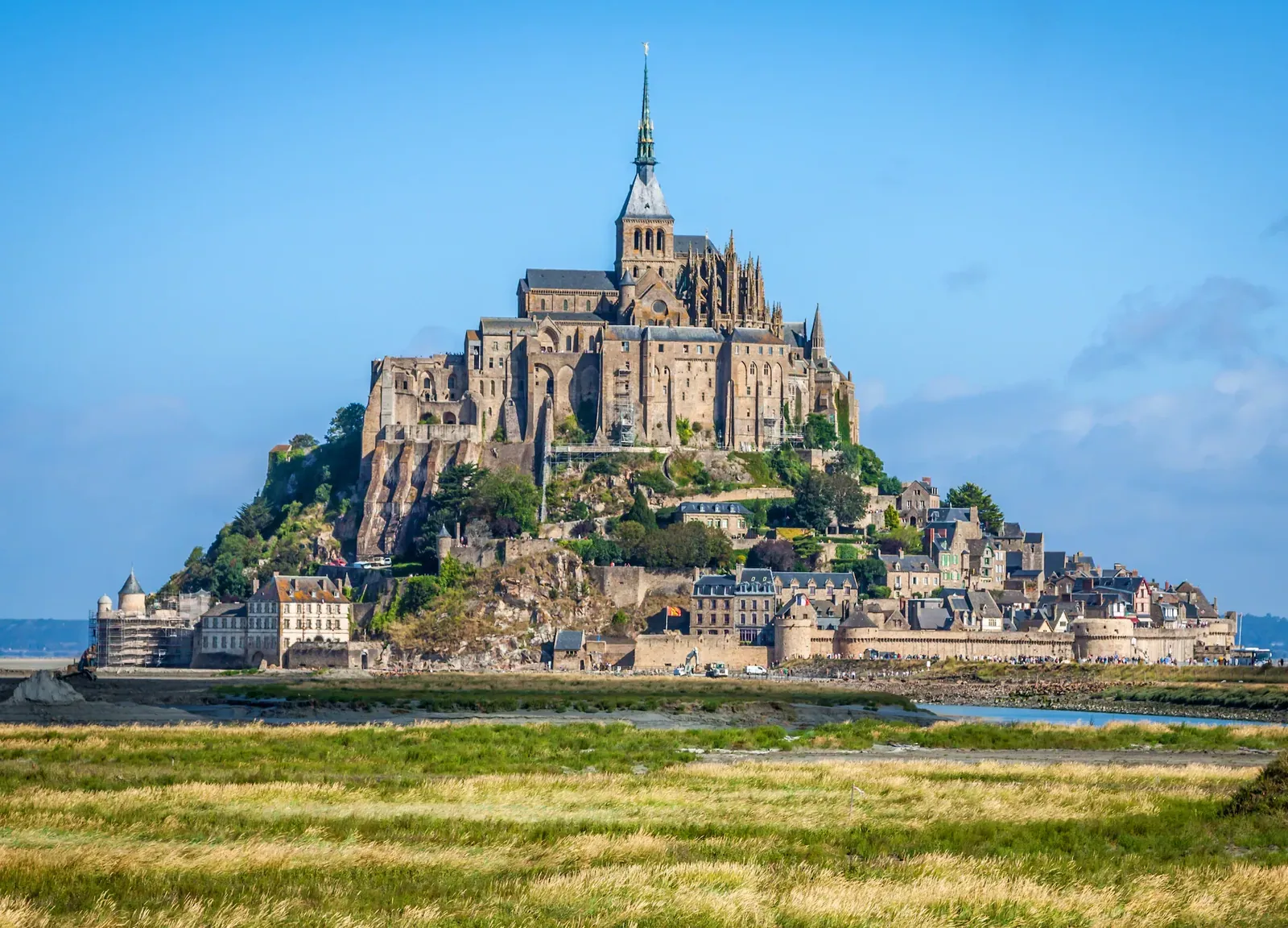 Cherbourg port et ville normande de la presqu'île du Cotentin