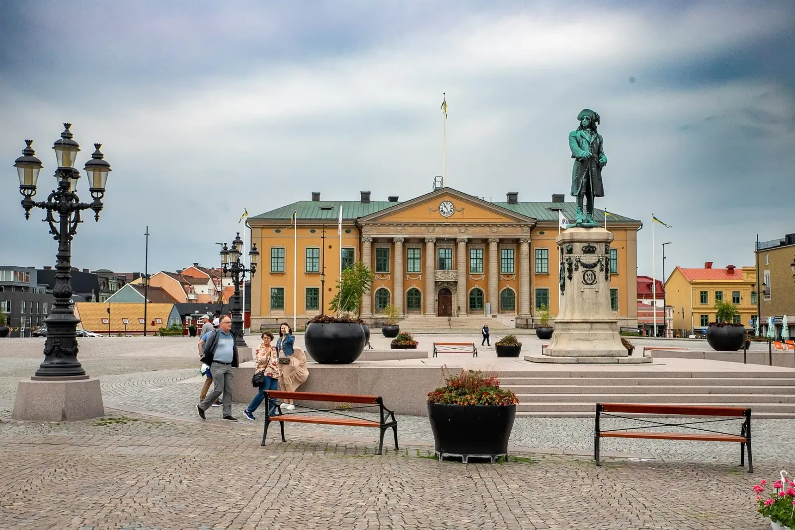 Karlskrona front de mer naval historique et archipel du sud de la Suède