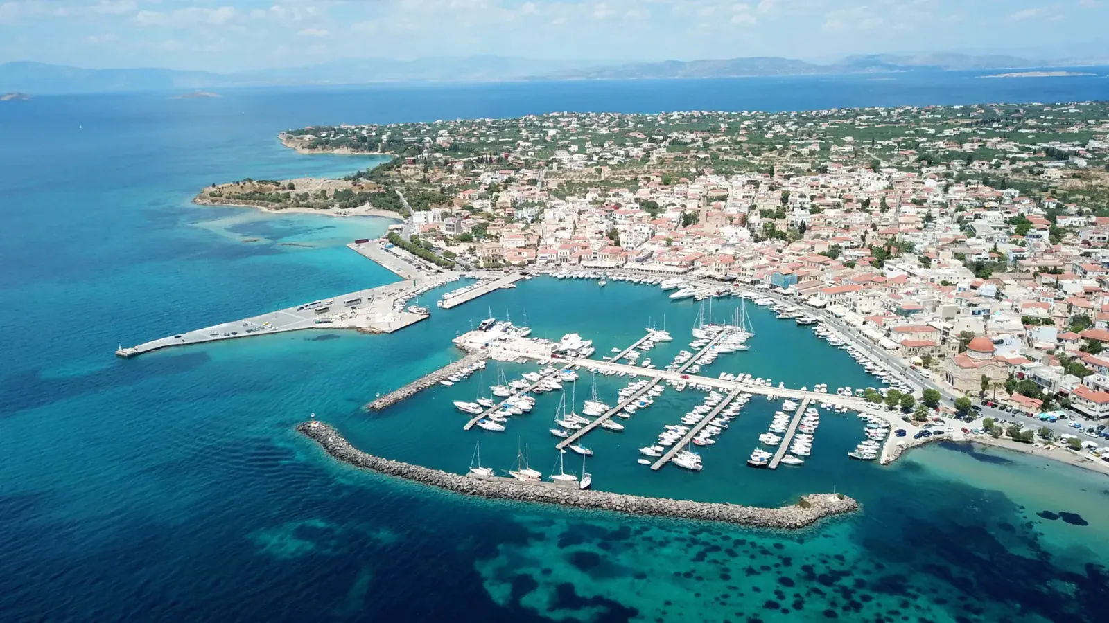 Port de ferry d’Égine