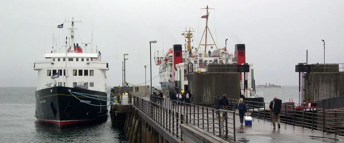 Port de ferry de Coll