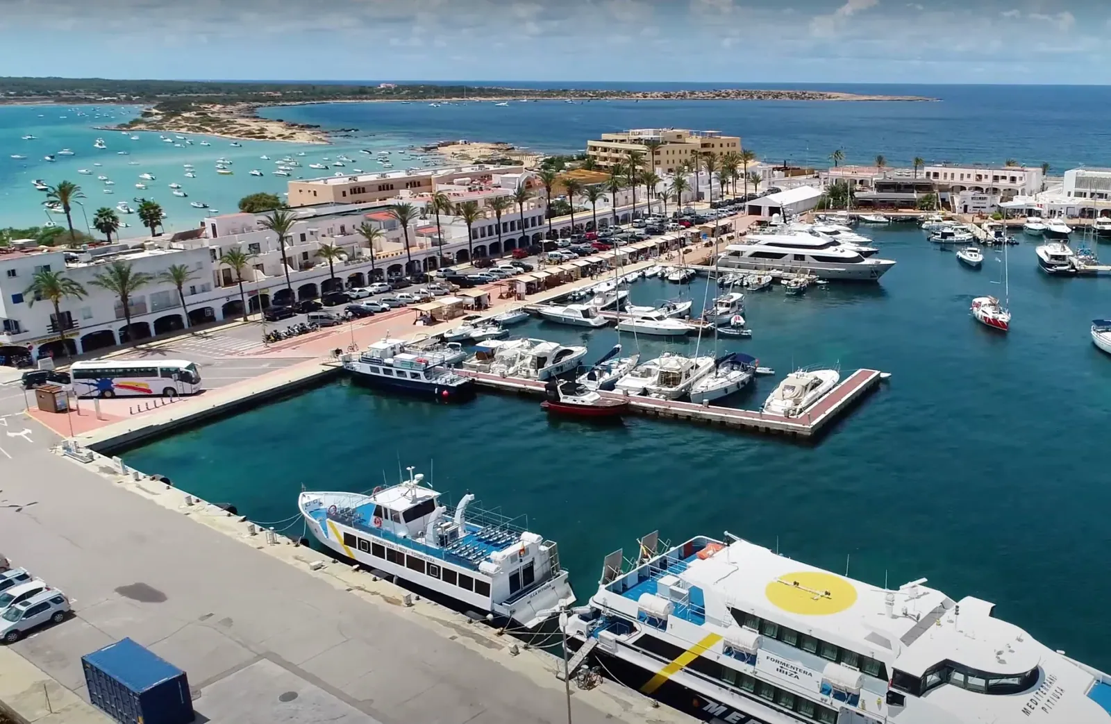 Port de ferry de Formentera