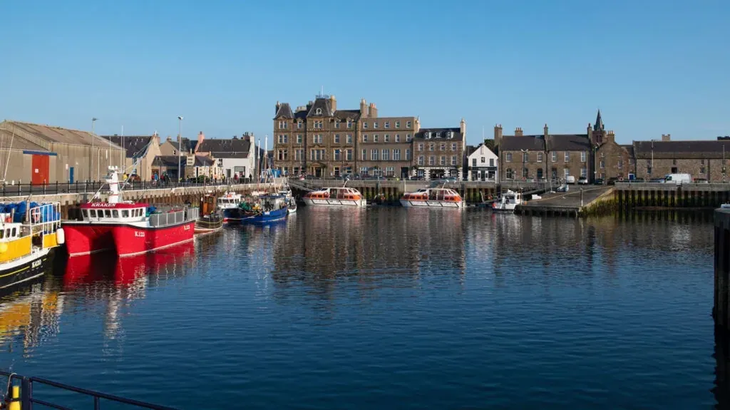 Kirkwall port de ferry des Orcades