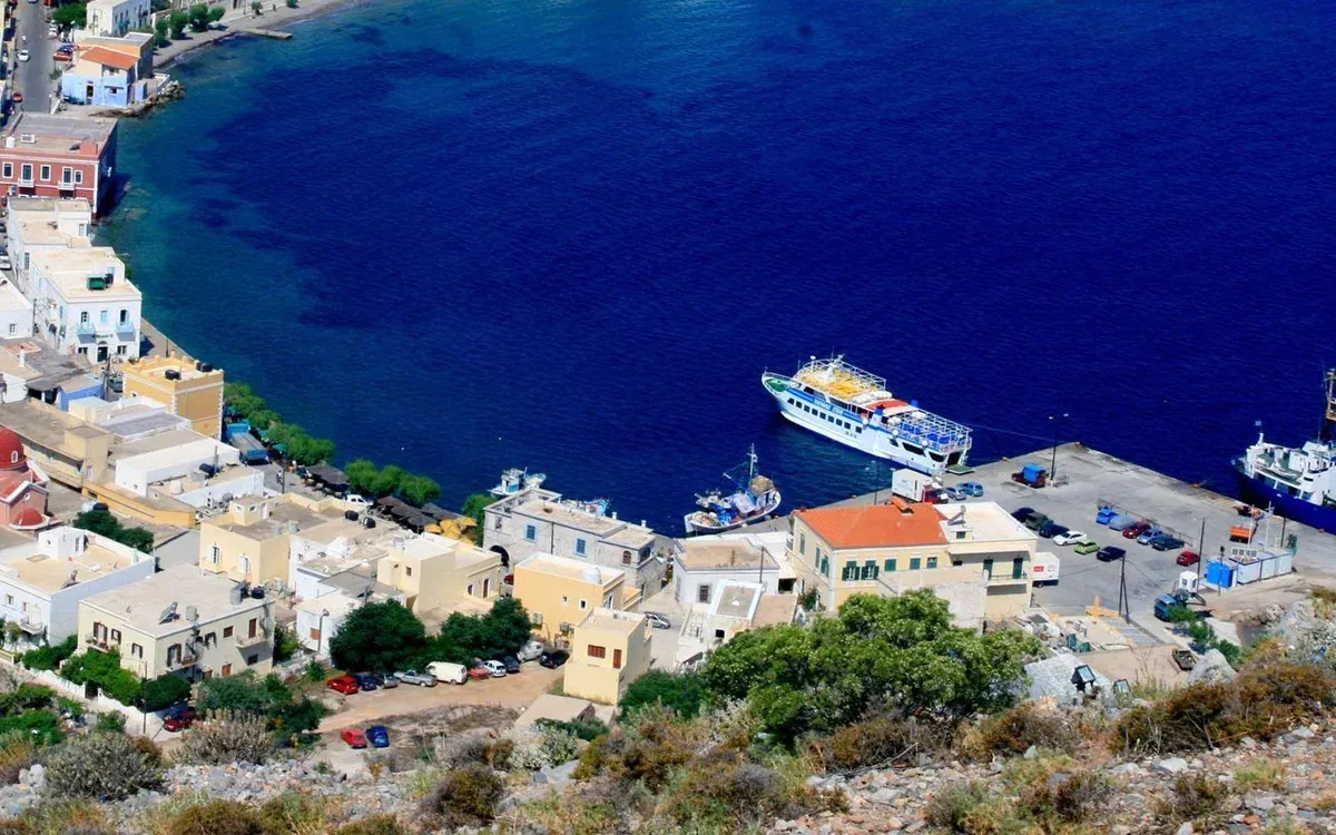 Port de ferry de Leros