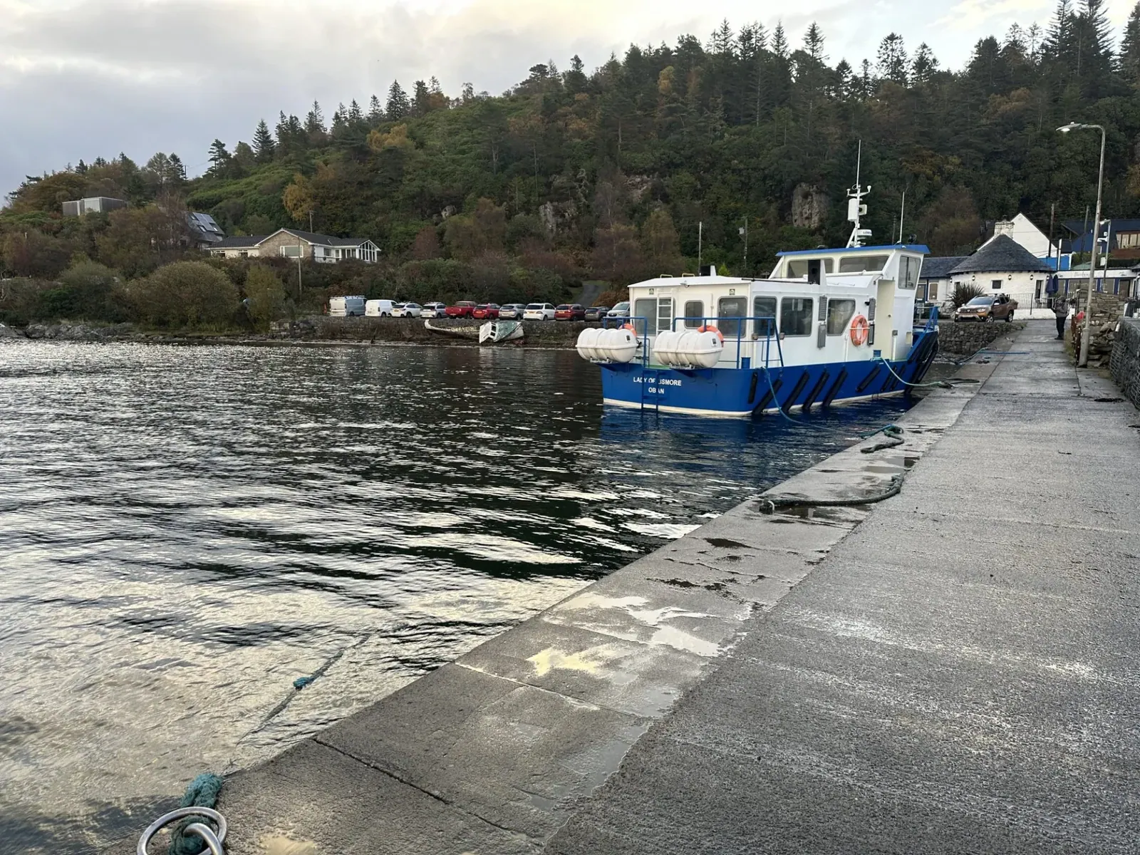 Ferry Achnacroish débarquant sur Lismore