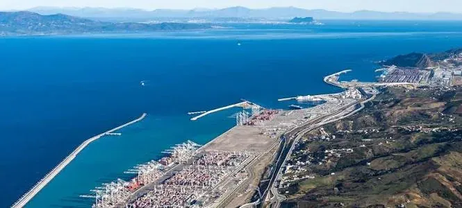 Port de ferry Nador dans le nord du Maroc