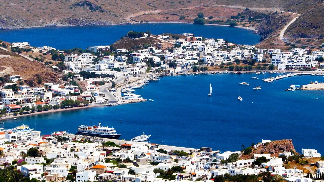 Port de ferry de Patmos