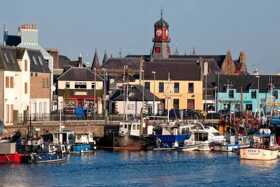 Port Stornoway sur l'île de Lewis