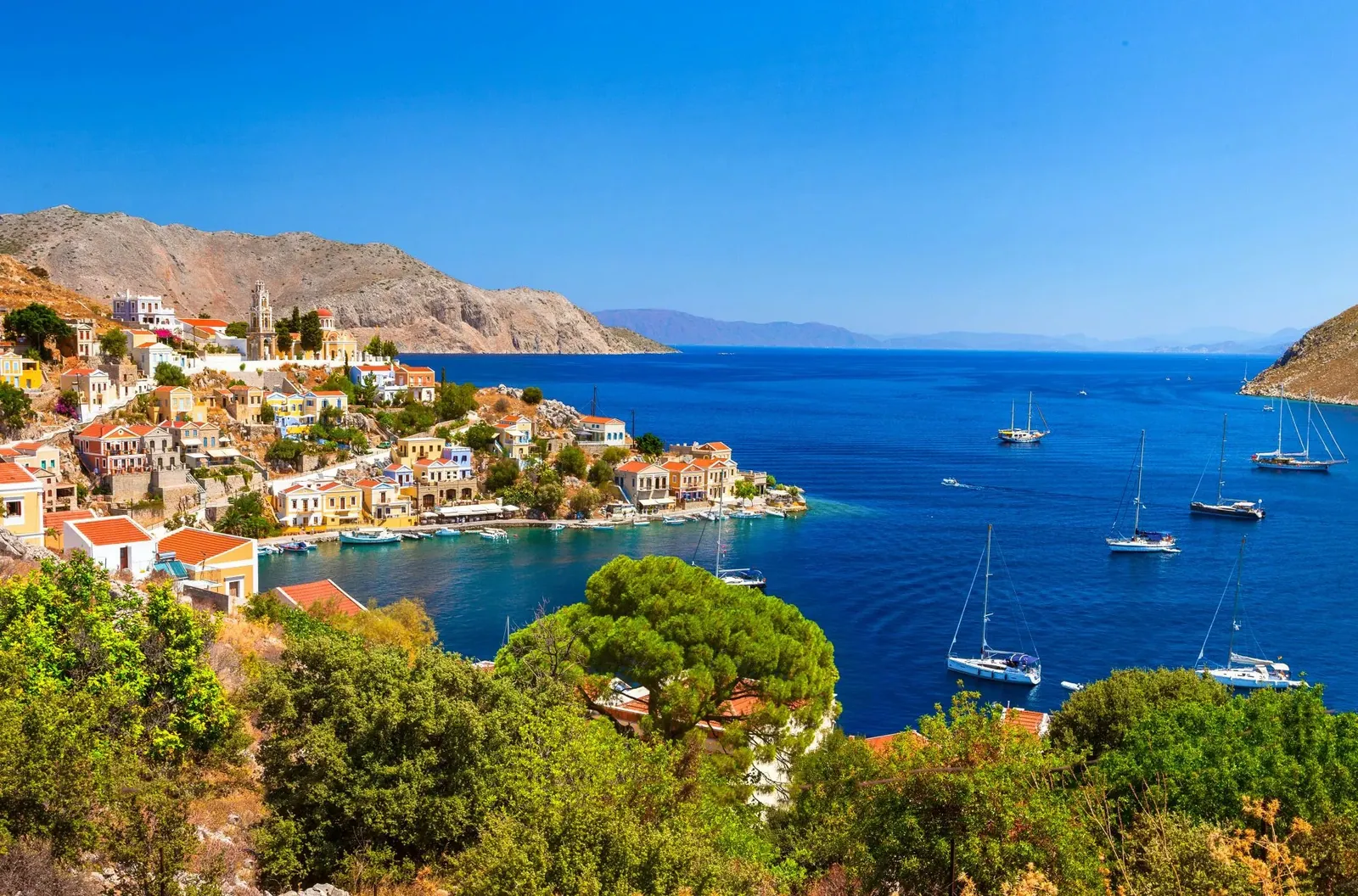 Port de ferry de Symi