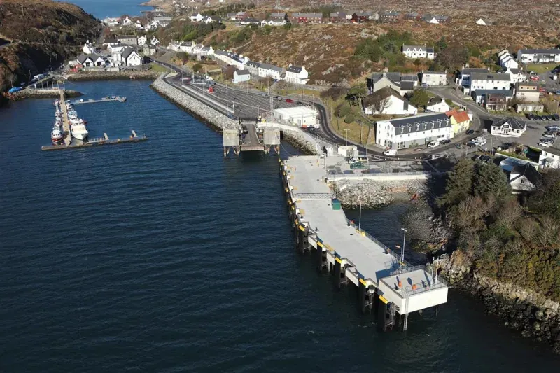 Port de Tarbert sur l'île de Harris