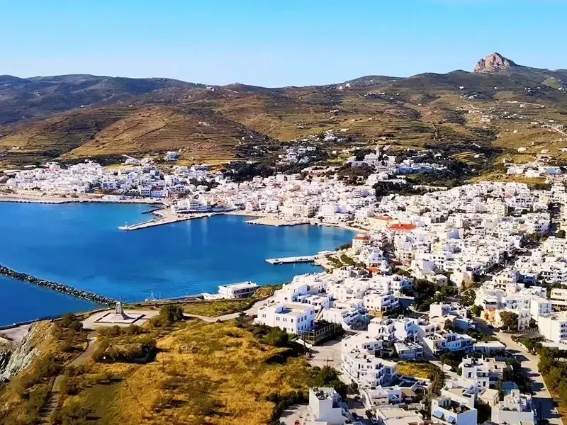 Port de ferry de Tinos