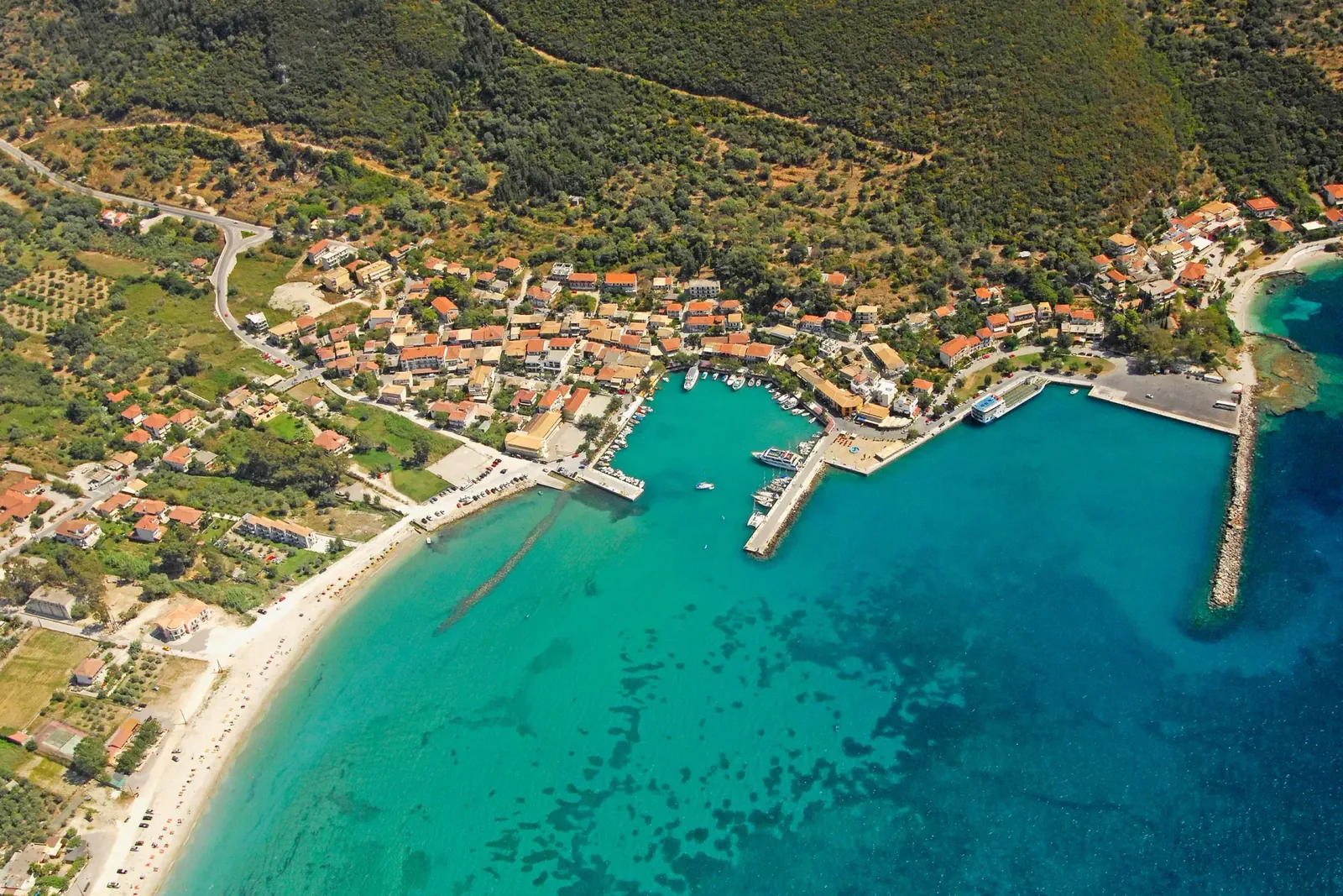 Port de ferry de Vasiliki, Lefkada