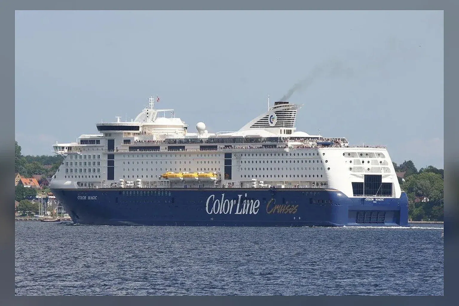 Color Line ferry naviguant entre la Scandinavie et l'Europe continentale