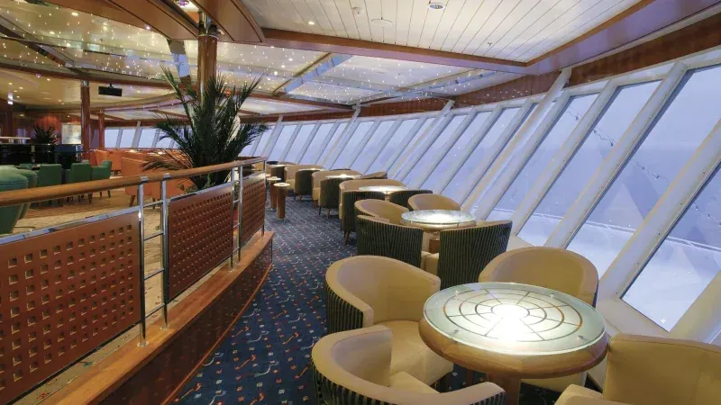 Salon d'observation à bord Color Line ferry Color Fantasy