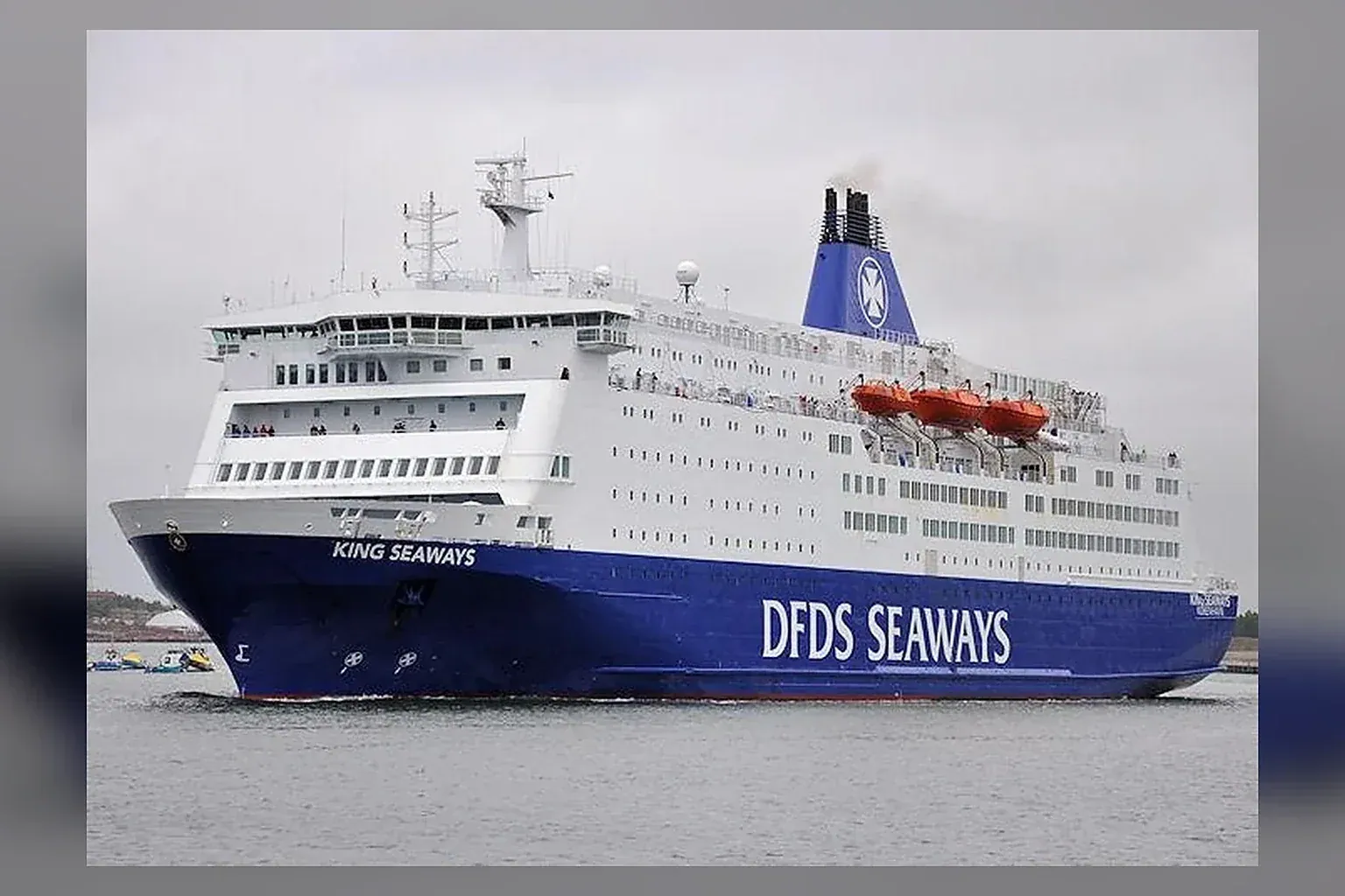 DFDS Seaways ferry à passagers en mer