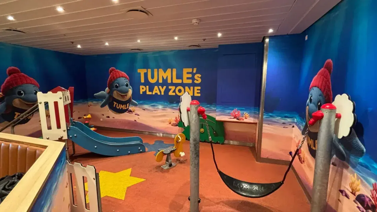 Aire de jeux pour enfants à bord d'un ferry Scandlines