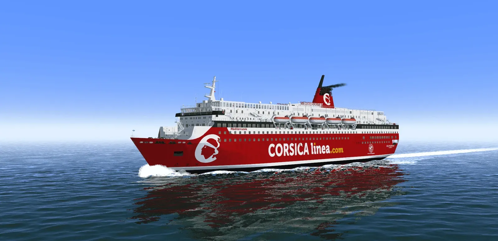 CORSICA linea ferry desservant l'Algérie