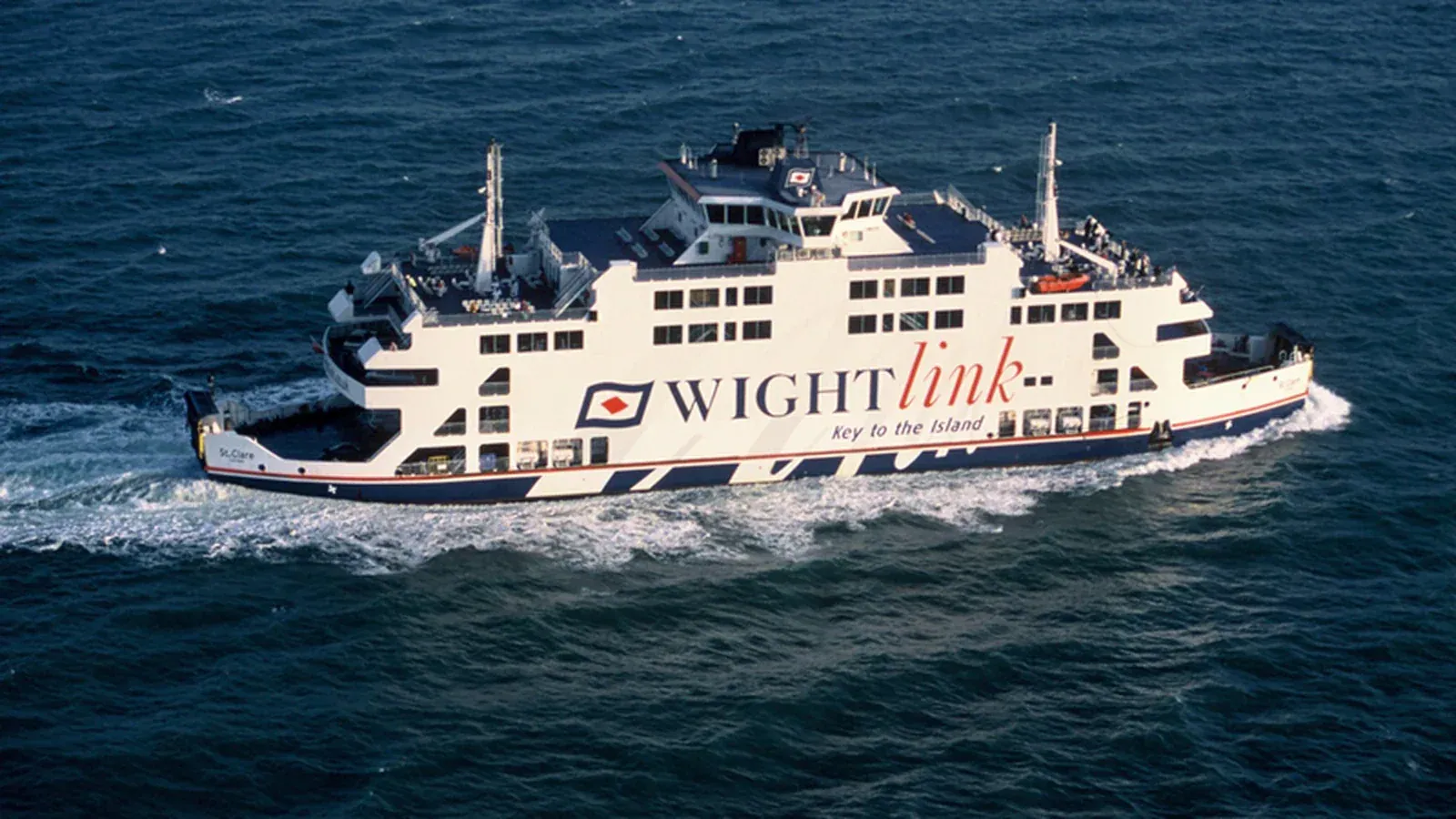 Wightlink St Clare transbordeur de passagers et de véhicules