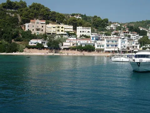 Vue d'Alonissos, Grèce