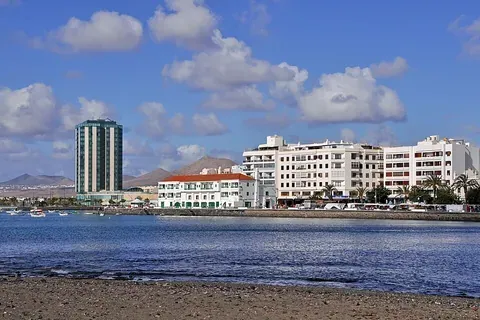 Vue d'Arrecife, Espagne