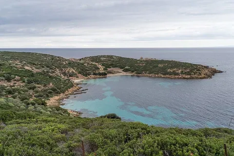 Vue d’Asinara, Italie