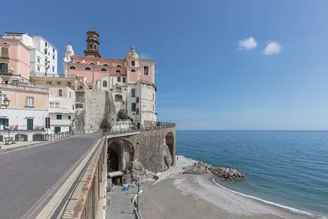 Vue d'Atrani, Italie