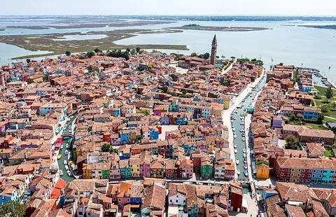 Vue de Burano, Italie