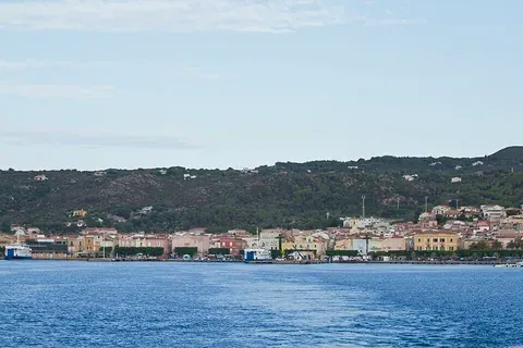 Vue de Carloforte, Italie