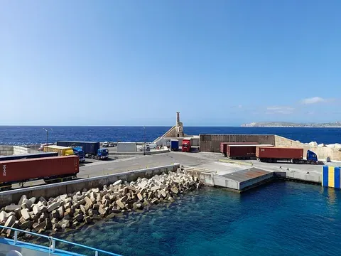 Vue de Cirkewwa, Malte