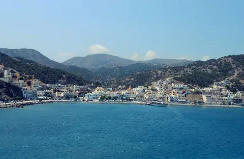 Vue de Diafani, Grèce