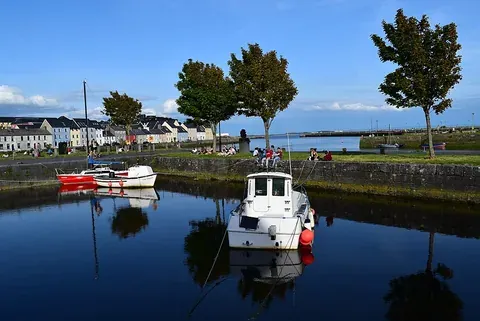 Vue de Galway, Irlande