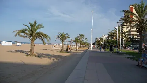 Vue de Gandia, Espagne