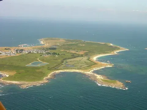 Vue de Hoedic, France