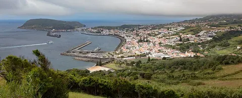 Vue de Horta, Portugal