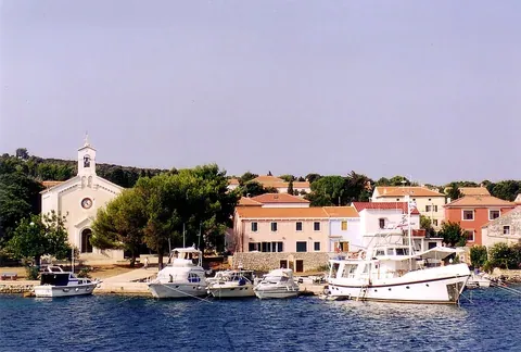 Vue d'Ilovik, Croatie