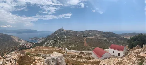 Vue de Kastelorizo, Grèce