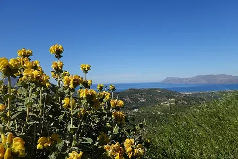 Vue de Kissamos, Grèce