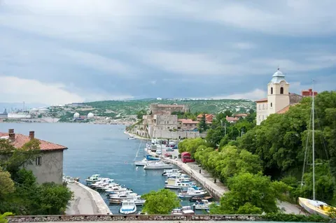 Vue de Kraljevica, Croatie