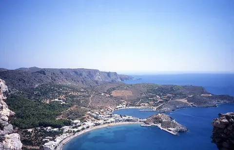 Vue de Kythira, Grèce