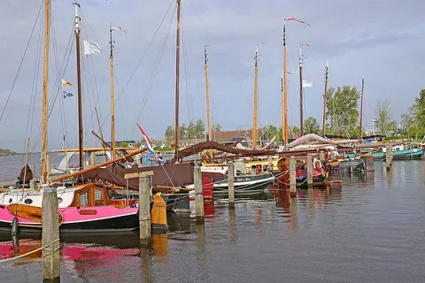 Vue de Lauwersoog, Pays-Bas