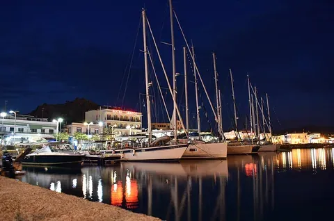 Vue de Limnos (Myrina), Grèce