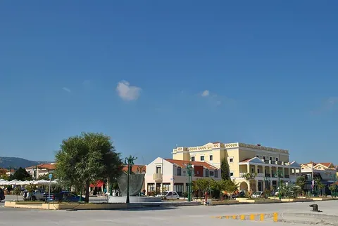 Vue de Lixouri, Grèce