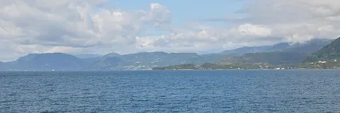 Côte de Bjørnafjorden près de Malkenes, Norvège