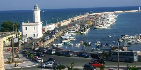 Vue de Manfredonia, Italie