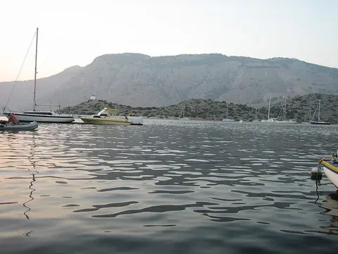 Vue de la panormite (Simi), Grèce
