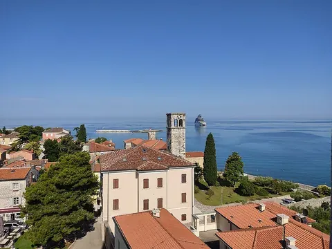 Vue de Porec, Croatie
