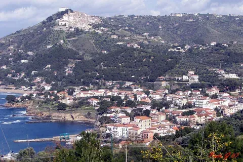 Vue de San Marco di Castellabate, Italie