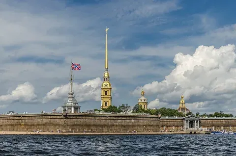 Vue de Saint-Pétersbourg, Russie