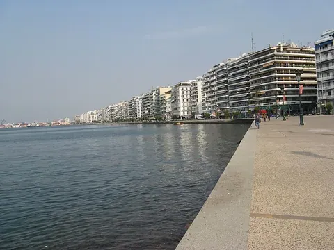Vue de Thessalonique, Grèce